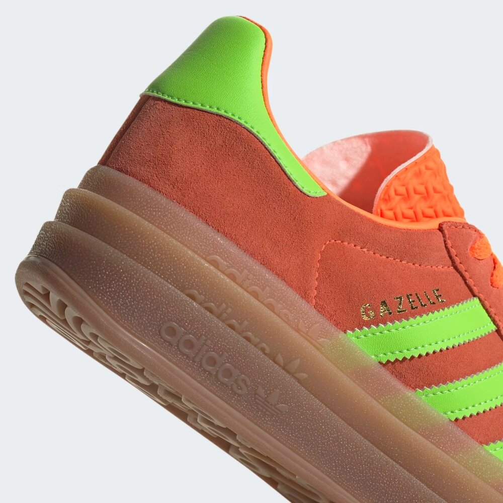 [NEW] Women's adidas Gazelle Bold‎ Shoe 'Solar Orange' H06126 - Picture 8 of 8